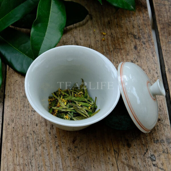 Superior Osmanthus Fragrans West Lake Longjing 4 - Tea2Life