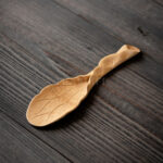 Hand-carved Bamboo Tea Scoop