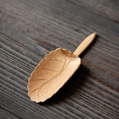 Hand-carved Bamboo Tea Scoop