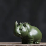 Yixing Zisha Green Rhino
