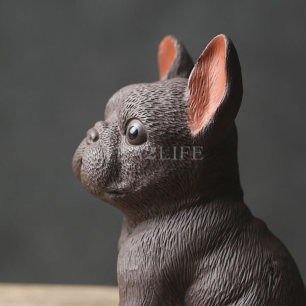 French Bulldog Ceramic Tea Pet