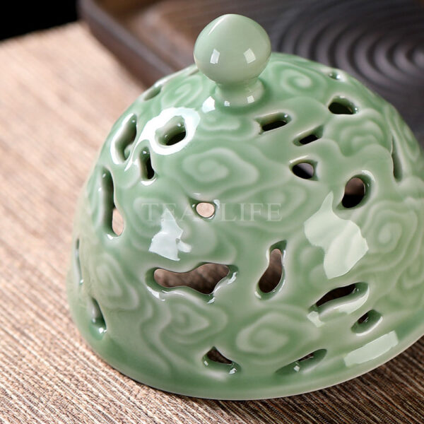 Celadon Glazed Pottery Censer 9 - Tea2Life