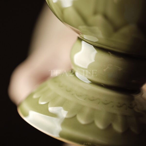 Lotus Censer Green Ware 3 - Tea2Life