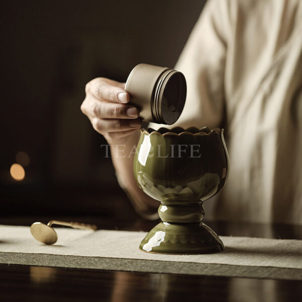 Lotus Censer Green Ware 4 - Tea2Life
