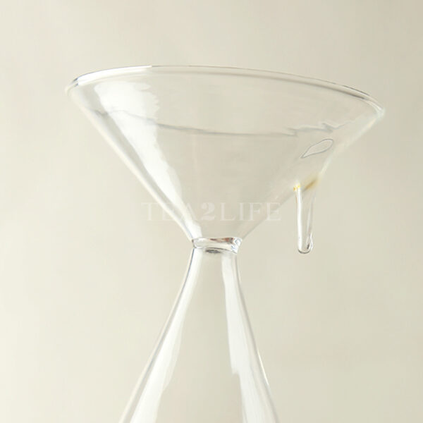 Glass Hourglass Shape Incense Burner 3 - Tea2Life
