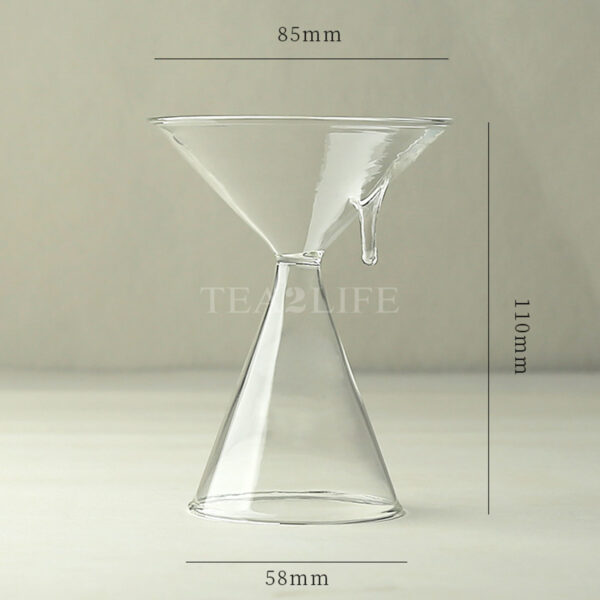 Glass Hourglass Shape Incense Burner 5 - Tea2Life