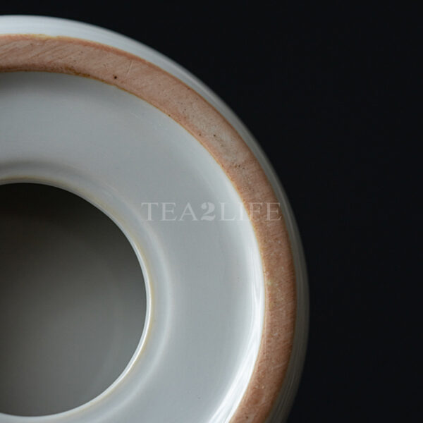 Retro Hand-painted Celadon Lid Holder - Gai Zhi 2 - Tea2Life