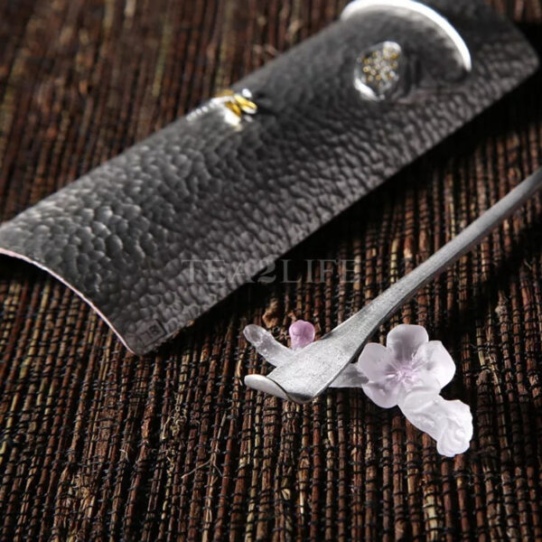 Handmade Plum Blossom Needle Holder 5 - Tea2Life
