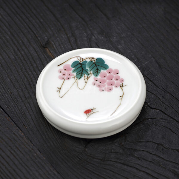 Jingdezhen Ceramic Hand-painted Lid Holder 9 - Tea2Life