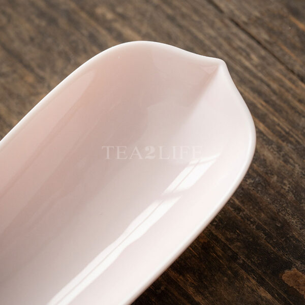 Lotus Leaf Shaped Glazed Porcelain Tea Scoop 4 - Tea2Life