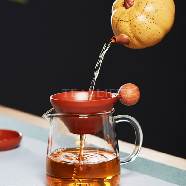 Yixing Zhisha Handmade Tea Strainer 2 - Tea2Life