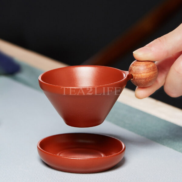 Yixing Zhisha Handmade Tea Strainer 5 - Tea2Life