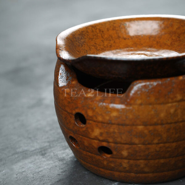 Coarse Pottery Variable Glaze Tea Roasting Stove Set 7 - Tea2Life