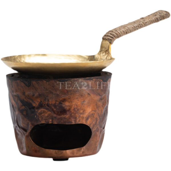Handmade Brass/Copper Tea Roasting Stove 10 - Tea2Life