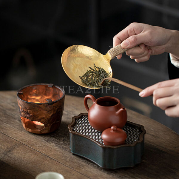 Handmade Brass/Copper Tea Roasting Stove 4 - Tea2Life