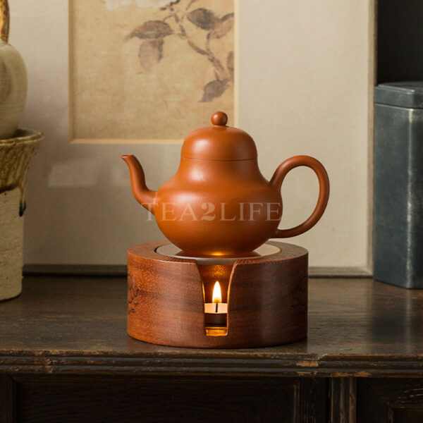 Red Sandalwood Tea Warmer Candle Heating 8 - Tea2Life