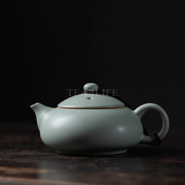 Ru Ware/Kiln Crackle Glaze Handmade Teapot