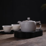 Kung Fu White Porcelain Teapot