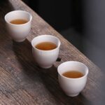 Japanese White Porcelain Tea Cup