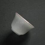 Ru Ware/Kiln Crackle Glaze Porcelain Tea Cup
