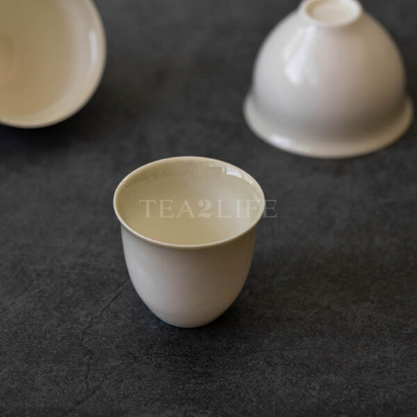Ash Glazed Travel Tea Set 1 Pot 3 Cups 10 - Tea2Life