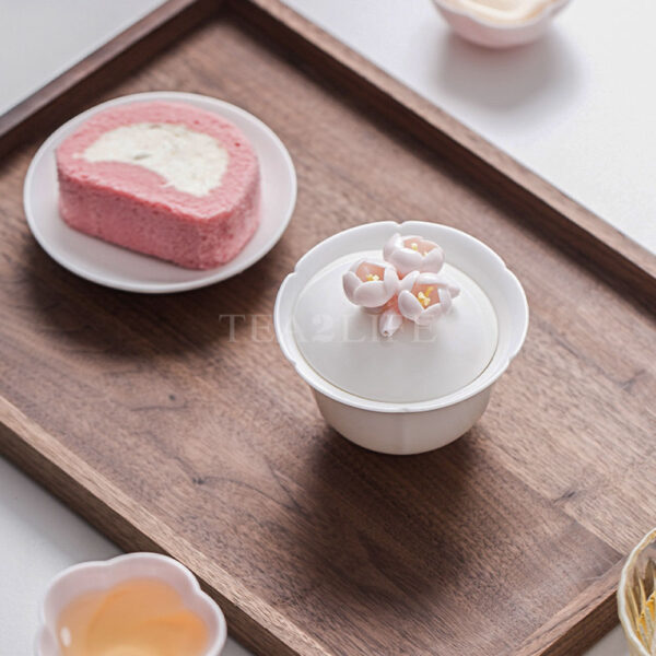 Sakura Travel Tea Set 1 Pot 2 Cups 8 - Tea2Life