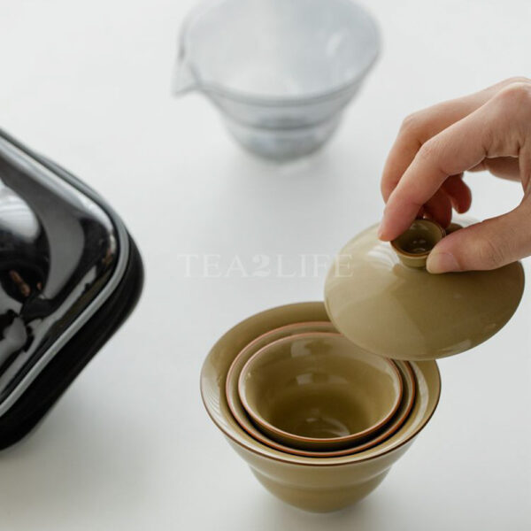 Ding Ware Travel Tea 1 Pot 3 Cups 3 - Tea2Life