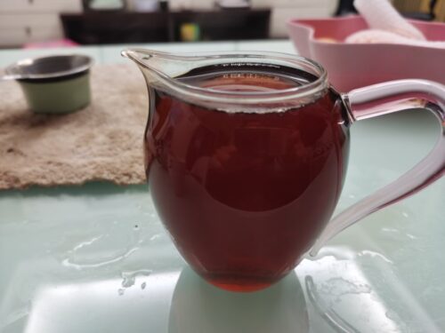 Raw Pu'er Tea Cake Type B photo review