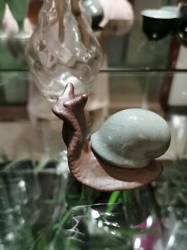 Mini Ge Ware Snail Tea Pet photo review